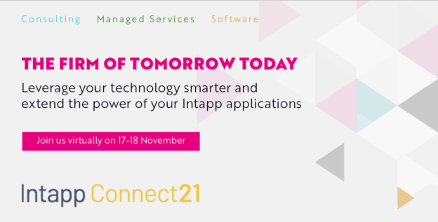 Pinnacle is proudly supporting Intapp Connect21