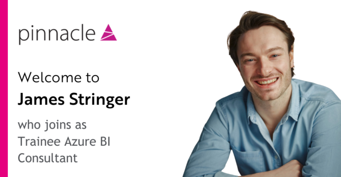 James Stringer joins Pinnacle as Trainee Azure BI Consultant