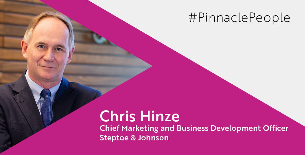 ‘The man on a mission to integrate lawyers and marketing teams’, Chris Hinze