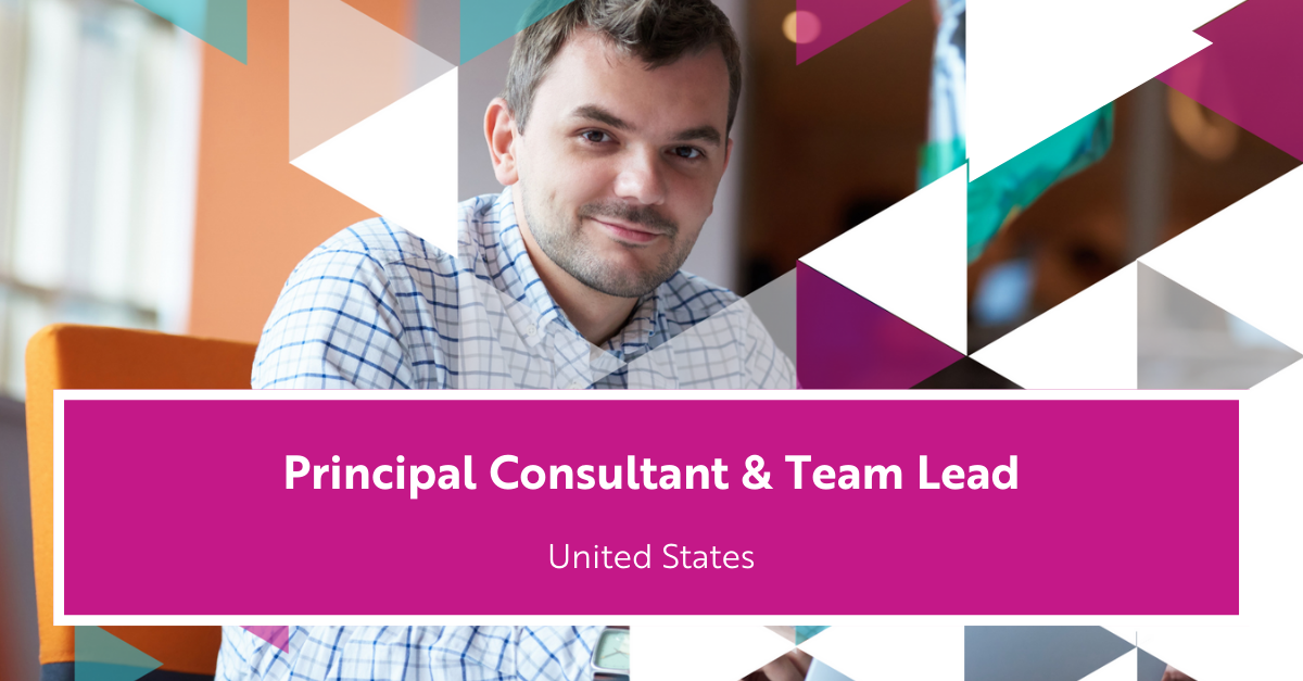 Principal Consultant & Team Lead – US